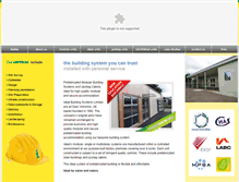Tablet Screenshot of idealbuildingsystems.co.uk